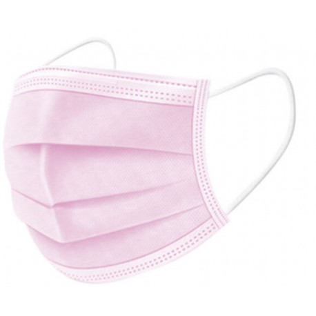 Masque chirurgical enfant rose - Design doux et confortable pour les enfants  - Santé Quotidien