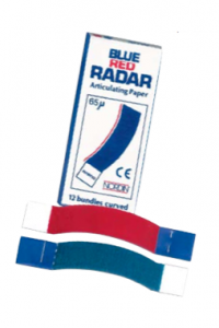 PAPIER À ARTICULER COURBE BLUE RED RADAR 65 µ NORDIN