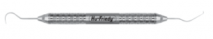 SONDE DOUBLE EX56 MANCHE SATIN STEEL HU-FRIEDY