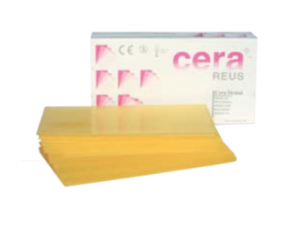 CIRE EN PLAQUE JAUNE 2MM CERA REUS