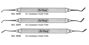 INSTRUMENTS GOLDSTEIN FLEXI-THIN POUR LES RESTAURATIONS COMPOSITES