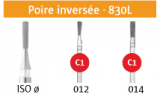 FRAISE DIAMANTEE POIRE INVERSEE 830L